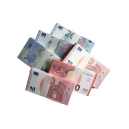 Другие праздничные вечеринки поставляют партии поддельные деньги фальшивый евро банкнот 5 10 50 50 100 долларов евро реалистичные игрушки