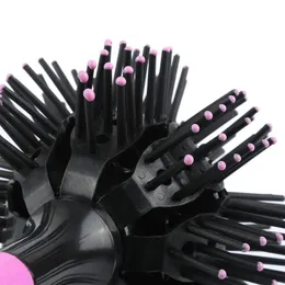 2024 3D Runde Haarbürsten Kamm Salon Make up 360 Grad Ball Styling -Werkzeuge entspannen haartefestes hitzebeständiges Haar Kamm für hitzebeständige