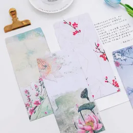 Wrap prezent 20 szt. Koperta stacjonarna litera papierowa stary styl poezja koperty tradycyjne romantyczne vintage kwiaty