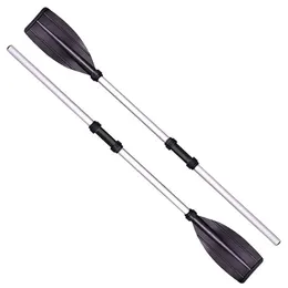 2 pc in lega di alluminio galleggiante staccabile a galla remi di montaggio per rafting rafting canoa oar accessori 240514