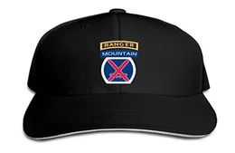10th Mountain Division con cappellino da sandwich a punta di ranger Baseball Cap Baseball UNISEXE UNIEXE Baseball Sports Outdoors Hiphop Strap9040419