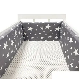 Bed Rails 20030Cm Baby Crib Fence Cotton Protection Railing Thicken Bumper Onepiece Around Protector Room Decor 220909 Drop Delivery Dhe8K