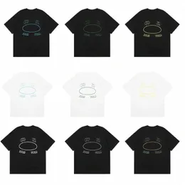 NEUE MENS Women Y2K Star Alt Stapeled Baggy Dem Island T -Shirt Cargos breites T -Shirt Goth Cargos Männer Slim Ropa Ästhetik Coreana Cargos Hemden EU Größe