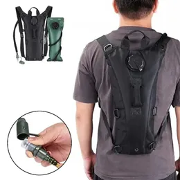 Wasserdichte taktische Hydratation Rucksack mit 3L -Blasen -Outdoor -Sportbag -Rucksäcken für den Fahrtourismus und Camping 240517