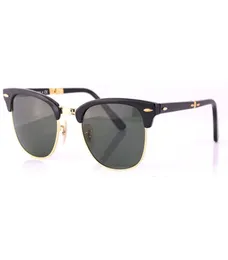 2176 Quadratmodelle Sonnenbrille Männer Frauen Mode Sonnenbrille halblos UV400 Glasslinsen Sonnenbrille mit originalklapper PA7153979