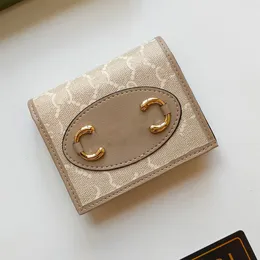 Mini Wallet Card Wallet Marmont Karteninhaber Designerin Coin Geldbeutel kleiner Beutel Hochwertige echte Leder -Innenraum -Reißverschluss -Pocket -Kartenhalter Männer Brieftaschen für Frauen