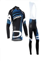 Maglie per ciclismo per pile termo invernale 2019 Set Team Set Team Pro Long Manlee Cycling Wear Ropa Maillot Invierno Ciclismo Gel Pad 51851816