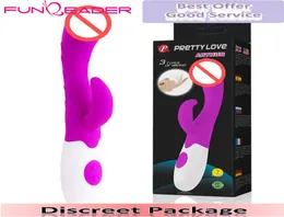 Pretty Love Silicone 21 Vibrazioni VIBRATORCLITORIS stimolante clitoride vibralgspot stimolazione coniglio vibratore 8985488