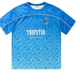Męskie koszulki Trapstar London T-shirt krótki rękaw 1 piłka nożna Mężczyzn Mężczyźni Kobiety rozmiar Eu Haikyuu Parkas Stranger Things Tidal Flow Design 636SD