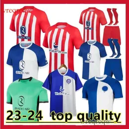 23/24 Atletico Madrids Morata Soccer Jersey 2023 Koke Griezmann Memphis Correa Shirt