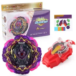 4D Beyblades BU-206 Booster barykada Lucyfer. BMB-10 B-187 Czerwona niestandardowa wyrzutnia LDREN Toy H240517