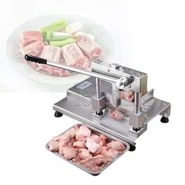 Manual Meat Cutting Machine Stainless Steel Cut Large Bone Trotters Ribs Bone Saw Machine