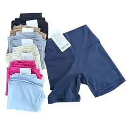 Nylon ll Yoga Roupfits Sports Sports+ Bra Suit Sports Feminino Conjunto de calças de shorts de cintura alta de 8 "