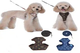 2021 Neues Ganzes klassisches Buchstabenmuster Hundebekleidung hochwertige Mode Haustierkragen Leinen Spring Vest2336431