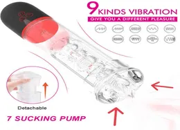 Nxy Sex Pump Toys Vibring Vacuum с аккуратной автоматической тренировкой 9 режимов вибрации для мужского мастурбатора увеличения секс -игрушки 12145927150