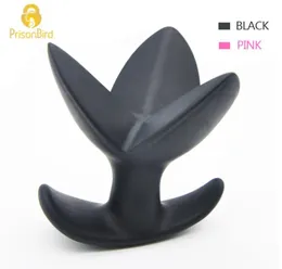 Prison Bird Soft Silicone V Port Anal Plug Erotic Toys Opening Butt Plug Anal Speculum Prostate Massage Sex Toys A313 S9243614734