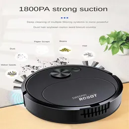 Gieatnia robot Automatyczne mini sprzątanie maszyny gospodarstwa domowego USB Inteligentna technologia zamiatanie Suck Drag Vacuum Cleaner 240516