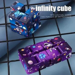 Magic Cubes Anti-Stress Infinite Cube Infinity Cube Office Flip Flip Cubic Puzzle Stress INECIDADE AUTISMO AUTISMO BRINHAMENTO RELAPELO TRIMO