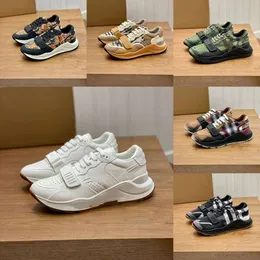 Designerskor Arthur Shoes randiga vintage sneakers Kvinnor Män sko Fashion Trainers Check Lace-Up Platform Cotton Sneaker 35-44
