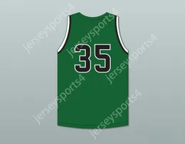 커스텀 나이 이름 청소년/어린이 Jabari Walker 35 AZ Compass Prep Dragons Green Basketball Jersey 1 Top Stitched S-6xl