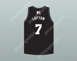 Niestandardowe nazwa Nie młodość/dzieci Kenny Lofton 7 Bricklayers koszulka koszykówki 4. doroczny rock n jock b jam 1994 top zszyte s-6xl