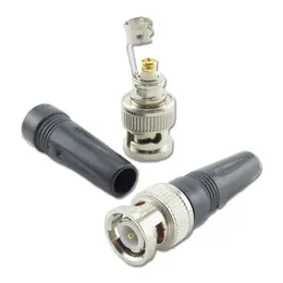 2024 10st övervakning BNC-anslutning Male Plug-adapter för Twist-On Coaxial RG59-kabel för CCTV-kamera Video/Audio ConnectorBNC Plug-adapter för CCTV