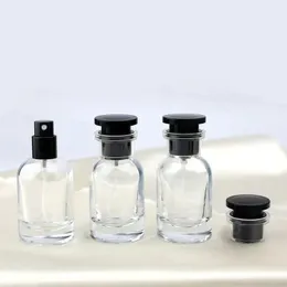2024 5pcs 30 ml perfum butelek sprayu z wysokiej klasy szklane przenośne przenośne Podróż w wysokiej klasy perfum butelki puste pojemniki próbki rozdzielacz butelek dla pustych butelek