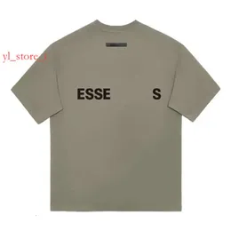 Дизайнерская футболка EssentialStShirt Мужчина для мужчины футболки женские рубашки 100%Коттон-стрит хип-хоп с короткими рукавами