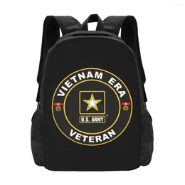 Schulbeutel US Army Vietnam Ära Einfacher stilvoller schulbag wasserdichte Großkapazität Casual Rucksack Travel Laptop Rucksack