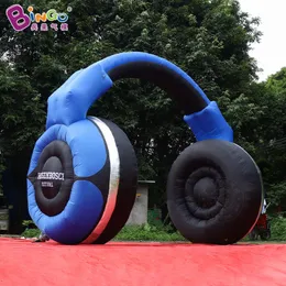 Große aufblasbare Kopfhörerluftmodell Outdoor Arch Bar Creative Decoration Celebration Event Requisite Fan