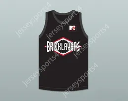 Custom Nay name Youth/Kids Mark Curry 33 BrickLayers Basketball Jersey 4-й ежегодный Rock N Jock B Ball Jam