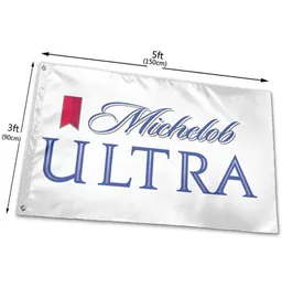 Michelob Ultra Flag 150x90cm 3x5ft 디지털 인쇄 100D 폴리 에스테르 실외 실내 사용 클럽 인쇄 배너 및 플래그 전체 8578200