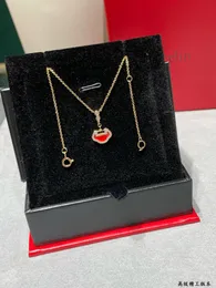 689830 Necklace Fashion Classic Clover Necklace Charm Gold Silver Plated Agate Pendant for Women Girl Valentine's Designer Jewelry Gift Earrings Armband