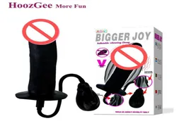 ベイレエレクトリックインフレータブルペインバイブレーターセックス製品女性用大人のセックスおもちゃのための大きな電気通気振動ディルド8034467