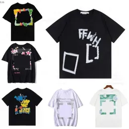 Ofs Flower Designer Fashion Herren Hoodie Hoodie Unisex Frauen Kapuze Casual Harajuku Pullovers Streetwear Sweatshirtoff Herren T-Shirts Offs WH 621