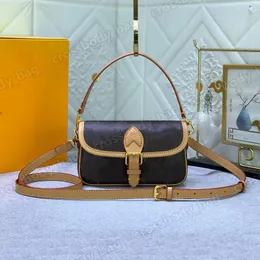 Omuz Çantaları Kadın Tasarımcı Çanta Diane Çantalar Messenger Cüzdan Kadınlar Orijinal Deri Çanta Tote Satchel Cüzdan