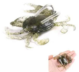 Fischereiköder Jigs Crab Fischereifischen Köder Bionic Crab Silicon Weichköder Künstliche lebensee Fischereiköder 80mm 19G Süßwasser F8169762