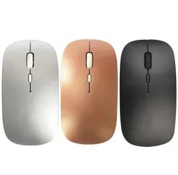 1PC bezprzewodowe myszy USB Szybkie ładowanie mocy Ratowanie notebooka Mute Desktop Computer Gaming Bluetooth Mouses T1912103915409