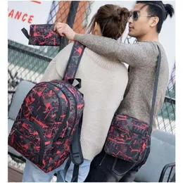 2024-2025 Горячие наружные мешки с камуфляжным рюкзаком для компьютерной сумки оксфордская тормозная цепь средней школы сумка для студентов многих цветов смесь