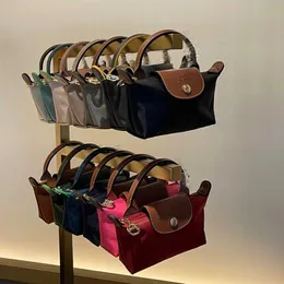 NEU MINI BAG NYLON NYLON Knödel Bag Handheld Bag Zero Wallet Bag kann mit Schultergurt Crossbody Bag Geldbörsen Damen Handtaschen kombiniert werden
