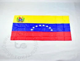 Wenezuela Flaga National 3x5 Ft 90150 cm wiszące wenezuela flaga narodowa Banner 1369187