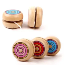 Yoyo 1 Yoyo Wooden Toy 4,5 cm Yo Klasyczna drewniana zabawka Yo Ball Rotating Professional Childrens Classic Toy G0003 Y240518