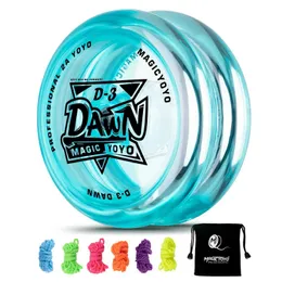 Yoyo Magicyoyo D3 Początkujący Yoyo dla dzieci Profesjonalne zapętlanie yoyos z 6 yoyo smyt jo-torbą Glove Y240518