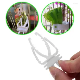 Other Bird Supplies Cute Small Pet Food Holder Parrot Fruits Vegetables Clip Cuttlefish Bone Feeder Device Clamp Cage Accessories Oiseaux