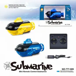 777-589 4CH Radio Remote Control Sport Boats Supmarine Wireless Power RC Boats Toypresents the Preferred FSWB 240517