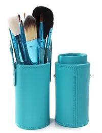 12 PCS Makeup Brush Holder Setcup Professional 12 PCS فرش مكياج مجموعة مستحضرات التجميل مع حامل كأس الأسطوانة 3104402
