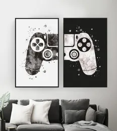 Funny Paintings Boys Game Posters Wall Art Canvas Painting Prints Gamepad Illustration for Kids Room Decoration Game Pictures Joys7826362