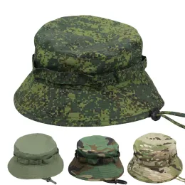 Cappello da boonie confezionato a bordo largo impermeabile per pescare la spiaggia da giardinaggio escursionistica multicam tattico a bordo sniper boonie cappelli dell'esercito accessori