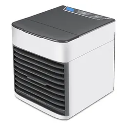 Mini ar condicionado de ar resfriador de água de resfriamento de água portátil portátil portátil desktop fã de umidificação