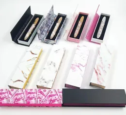 Neues Design Klebstoff Eyeliner Box Selfadhäsive Wimpern Wimpern Verpackung Box Marmor Geld Verpackung Box Geschenke Boxen1964597